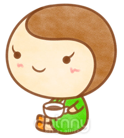 2013年　イメージキャラクター　休けい中