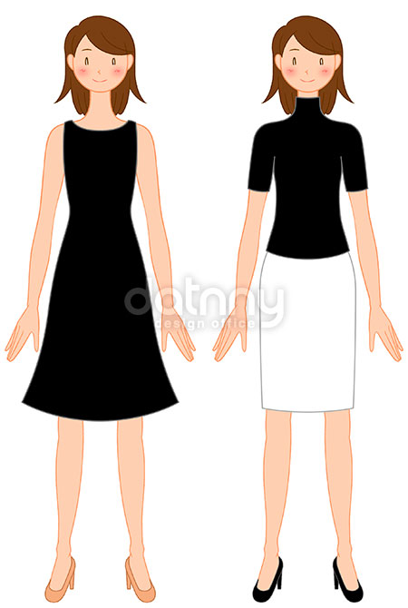 2014年　女性　ファッション　比較