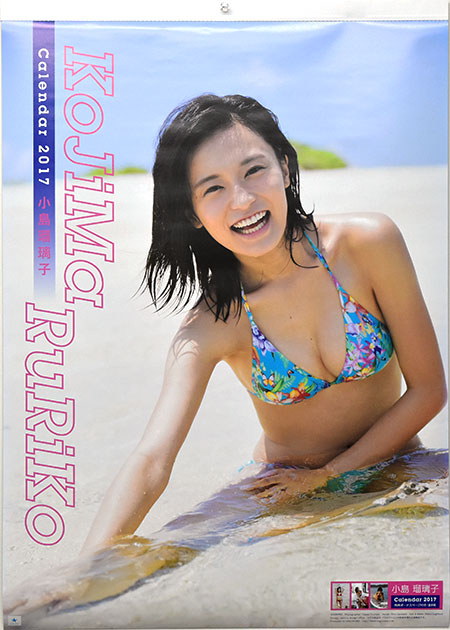 小島 瑠璃子 2017 Calendar 表紙